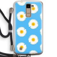 Margrietjes: LG K10 (2016) Transparant Hoesje met koord