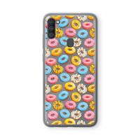 Pink donuts: Samsung Galaxy A11 Transparant Hoesje
