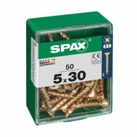 Schroefdoos SPAX Houten schroef Platte kop (5 x 30 mm) (5,0 x 30 mm)