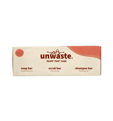 Giftset orange soap scrub shampoo