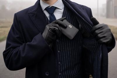 Arthur Shelby Portemonnee Zwart | Peaky Blinders