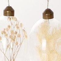 Hang. ei droog bloem l6.5b5.0 wit HBX Deco - Hbx deco