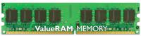 Kingston Technology ValueRAM 2GB 800MHz DDR2 Non-ECC CL5 DIMM geheugenmodule 1 x 2 GB