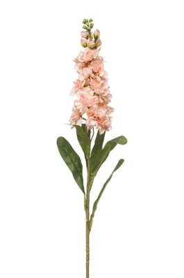 Emerald kunsttak matthiola 80cm perzik