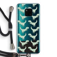 Dinos: Huawei Mate 20 Pro Transparant Hoesje met koord