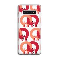 Dogs: Samsung Galaxy S10 4G Transparant Hoesje