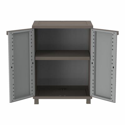 Bezemkast Terry Jrattan 370 Grijs Hars 68 x 37,5 x 91,5 cm 1 Planken