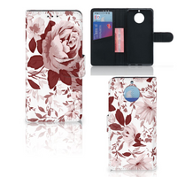 Hoesje Moto G5S Watercolor Flowers - thumbnail