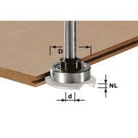 Festool S8 1,5-5 KL28 Spindel voor schijfgroeffrees + lager S 8mm - 499804 Festool S8 1,5-5 KL28 Spindel voor schijfgroeffrees + lager S 8mm - 499804