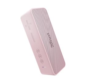 Dankzij de draagbare Bluetooth®-luidsprekers Trust 23829 ZOWY MAX Roze