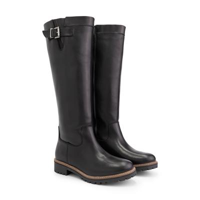Travelin' Vrouwen - Zipper boot - Zwart - Maat 38 Travelin' Vrouwen - Zipper boot - Zwart - Maat 38