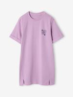 Oversized T-shirt jurk voor meisjes JONEN paars