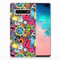 Samsung Galaxy S10 Plus | Sillicone Back Cover | Punk Rock