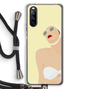 Summer: Sony Sony Xperia 10 III Transparant Hoesje met koord