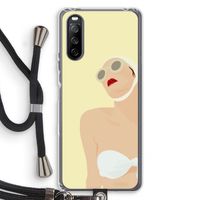Summer: Sony Sony Xperia 10 III Transparant Hoesje met koord