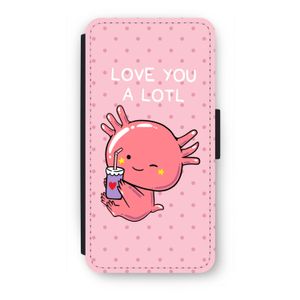 Love You A Lotl: iPhone 7 Plus Flip Hoesje