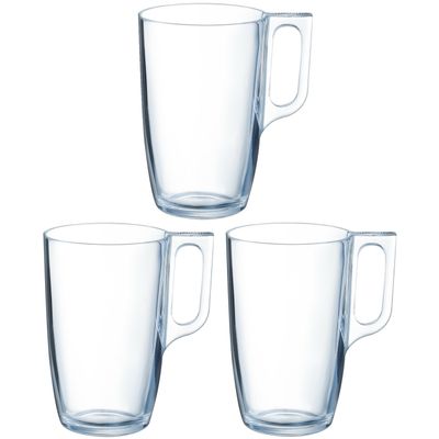 Arcoroc Theeglazen Ceylon - 18x - transparant glas - 6 x 10 cm - 400 ml