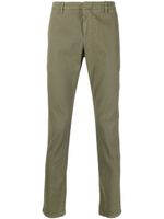 DONDUP pantalon chino en coton à taille basse - Vert