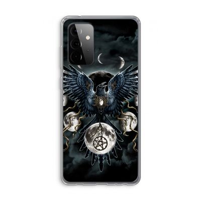 Sinister Wings: Samsung Galaxy A72 Transparant Hoesje