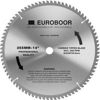 Euroboor 130.355/80 Zaagblad | D 355 mm | T 80 - 130.355/80