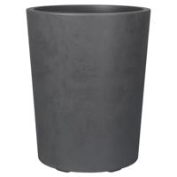 Bloempot Vaas - DEROMA - Millennium R - Antraciet - Met waterreservoir - Hoogte - 53 cm