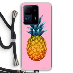 Grote ananas: Xiaomi Mi Mix 4 Transparant Hoesje met koord