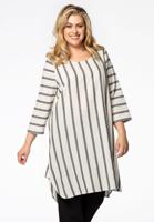 Yoek Tuniek STRIPE | Beige | Maat 54/56