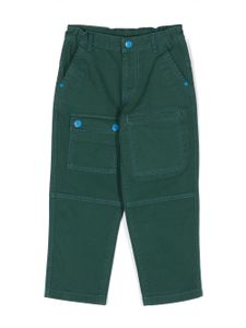 Marc Jacobs Kids pantalon droit à poches cargo - Vert