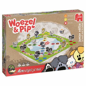 Jumbo Woezel en Pip Mens erger je niet Junior