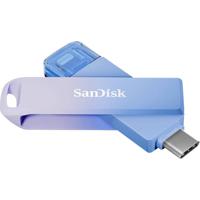 SanDisk Creator Phone Drive USB-stick Retail 256 GB Blauw, Lilac Purple SDIXD0N-256G-GN6TP USB-C 3.2 Gen 1, Apple Lightning SanDisk Creator Phone Drive USB-stick Retail 256 GB Blauw, Lilac Purple SDIXD0N-256G-GN6TP USB-C 3.2 Gen 1, Apple Lightning