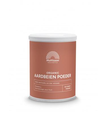 Aardbeien poeder bio