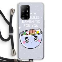 I'm A Hopeless Ramen-Tic For You: Oppo A94 5G Transparant Hoesje met koord