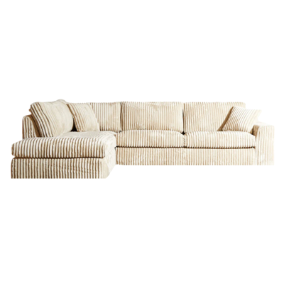 MySofa hoekbank Teddy | Divan Links + 2,5 zits