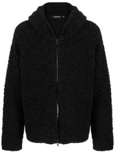 Nahmias manteau imprimé à capuche - Noir