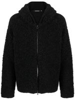 Nahmias manteau imprimé à capuche - Noir