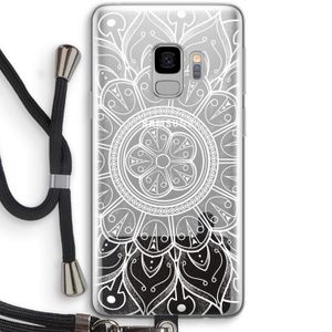 Roses Are Red: Samsung Galaxy S9 Transparant Hoesje met koord