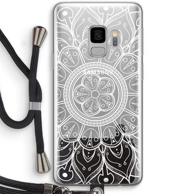 Roses Are Red: Samsung Galaxy S9 Transparant Hoesje met koord