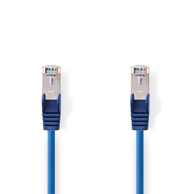 Nedis CAT5e-Kabel | SF/UTP | RJ45 Male naar RJ45 Male | 15 m | Blauw | 1 stuks - CCGP85121BU150 CCGP85121BU150