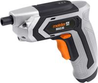 Accuschroevendraaier - MEISTER - MAS36 - 3,6V Li-ion 2,0 Ah accu - 5 Nm koppel - 220 tpm - LED