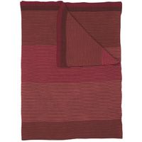 Pip Studio Plaid Blockstripe Throw Roze - thumbnail