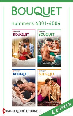 Bouquet e-bundel nummers 4001 - 4004 - Melanie Milburne, Carol Marinelli, Caitlin Crews, Abby Green - ebook
