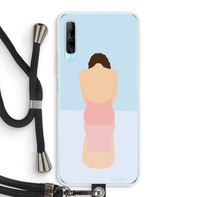 Mirror: Huawei P Smart Pro Transparant Hoesje met koord
