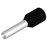 Weidmüller 1476330000 Adereindhulzen 1.5 mm² Deels geïsoleerd Zwart 100 stuk(s)
