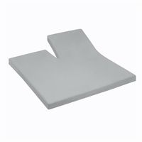 Cinderella Topdek hoeslaken tot 15cm standaard katoen 90x210 (94) light grey