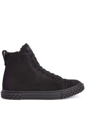 Giuseppe Zanotti baskets montantes Ecoblabber - Noir