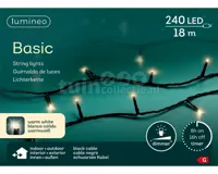 Basic Kerstverlichting 240 LED 18m WW Basic Kerstverlichting 240 LED 18m WW