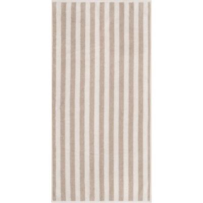 Cawö Cawo Studio Streifen 6252 Handdoek 50x100 leinen