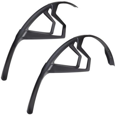 Polisport spatbordset r-mud 28" race klitteband 32mm zwart