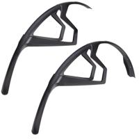Polisport spatbordset r-mud 28" race klitteband 32mm zwart Polisport spatbordset r-mud 28" race klitteband 32mm zwart