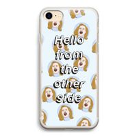 Hello: iPhone 7 Transparant Hoesje